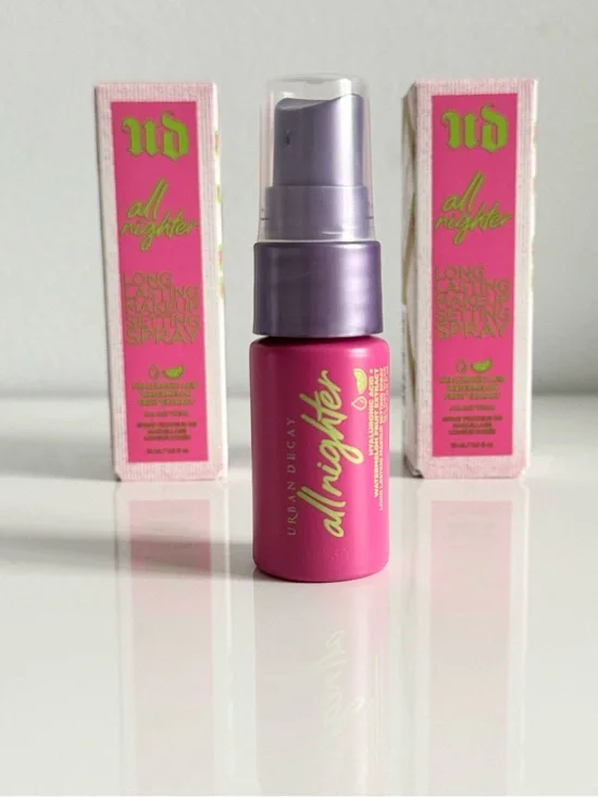 Urban Decay All Nighter Long Lasting Makeup Setting Spray Mini Duo - Watermelon - Picture 14 of 16